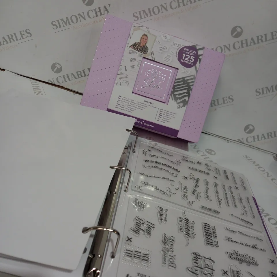 SAY IT WITH STYLE BY CRAFTERS COMPANION