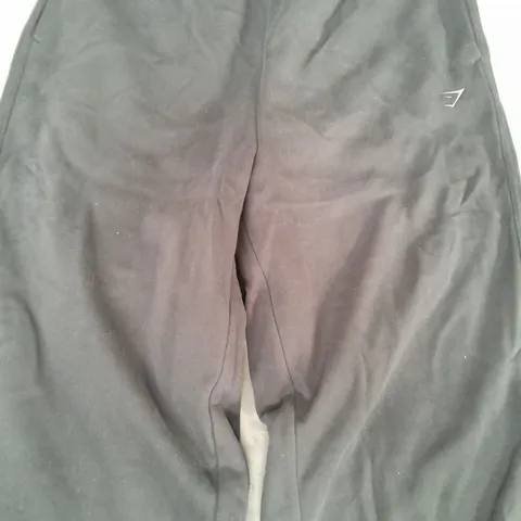 GYM SHARK FLEECE JOGGER IN BLACK SIZE MEDIUM