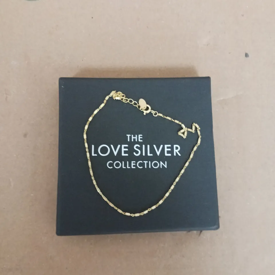 BOXED THE LOVE SILVER COLLECTION BRACELET 