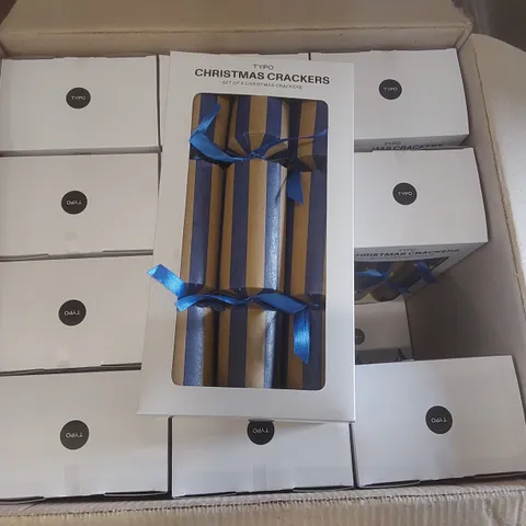 PALLET CONTAINING APPROXIMATELY 250x 6PCS TYPO CHRISTMAS CRACKER SETS