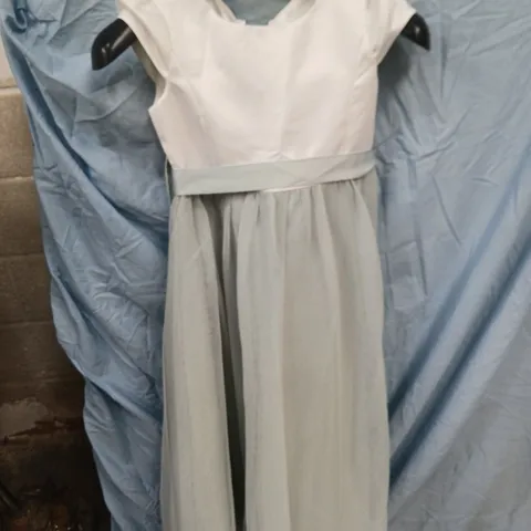 MONSOON SAGE BRIDESMAID DRESS, AGE 7 YEARS