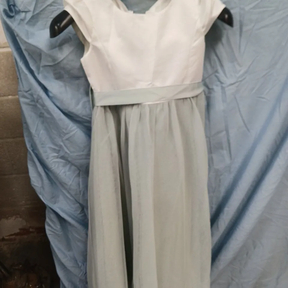 MONSOON SAGE BRIDESMAID DRESS, AGE 7 YEARS