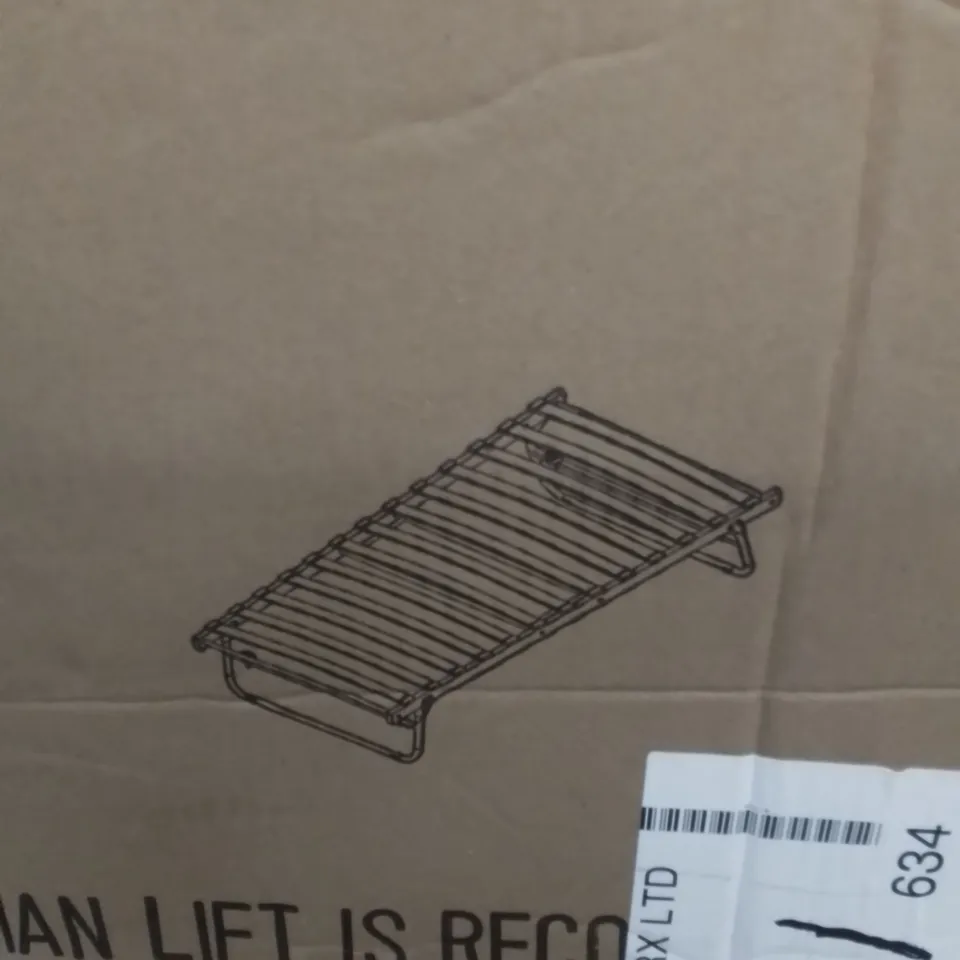 BOXED FLORENCE TRUNDLE BED - BLACK (2 BOXES)