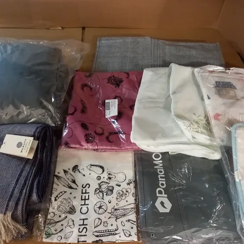 LARGE QUANTITY OF ASSORTED HOME FABRIC ITEMS