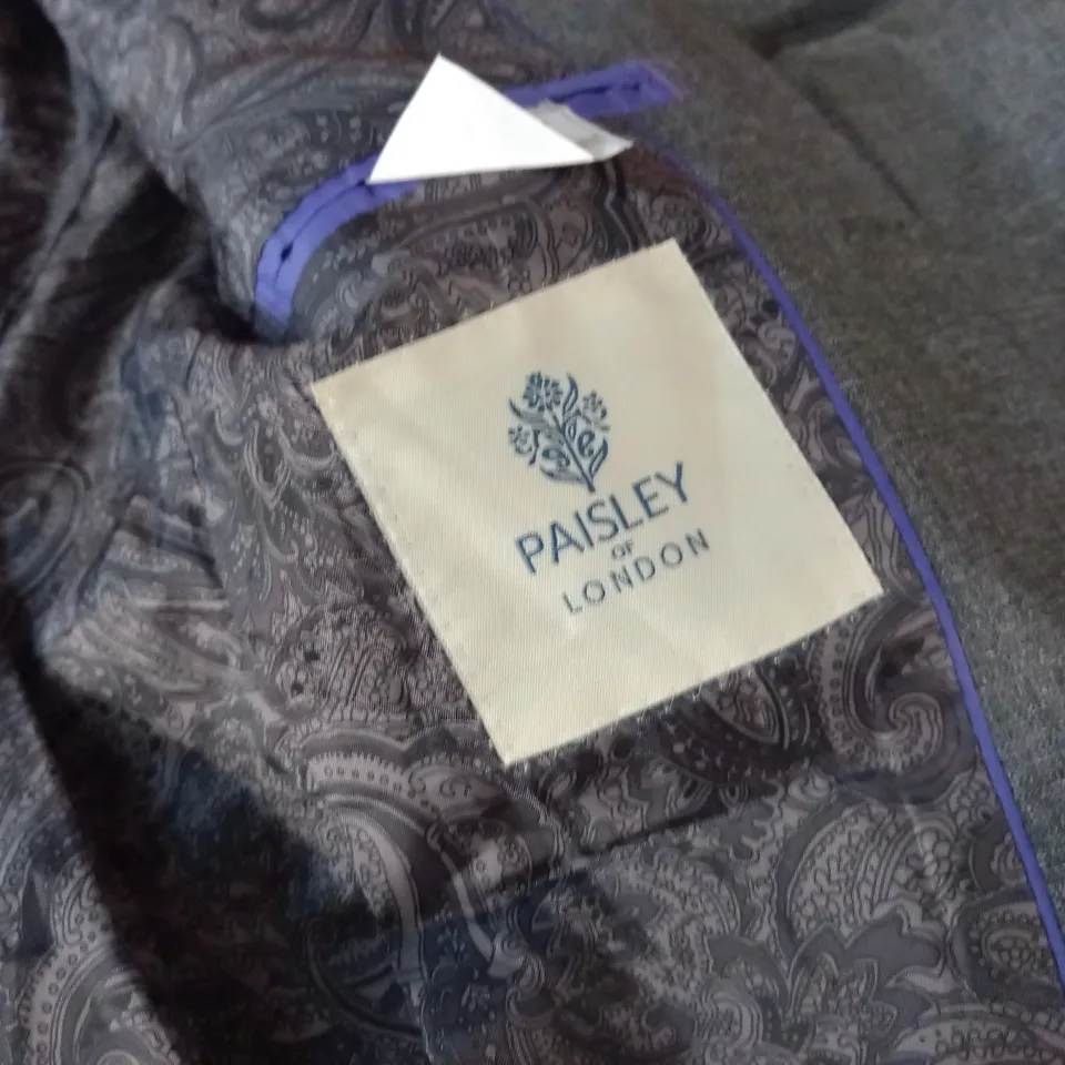 PAISLEY OF LONDON GREY KIDS SUIT JACKET AND TROUSERS - 6 YEARS