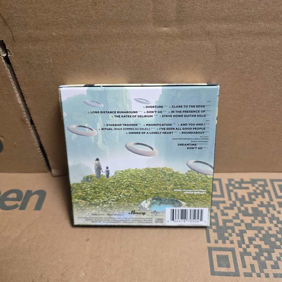 YES SYMPHONIC LIVE 2 CD + BLU RAY SET