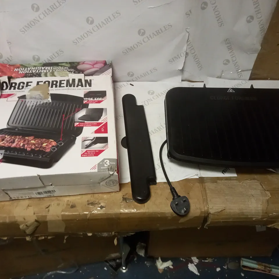 GEORGE FOREMAN LARGE FIT GRILL