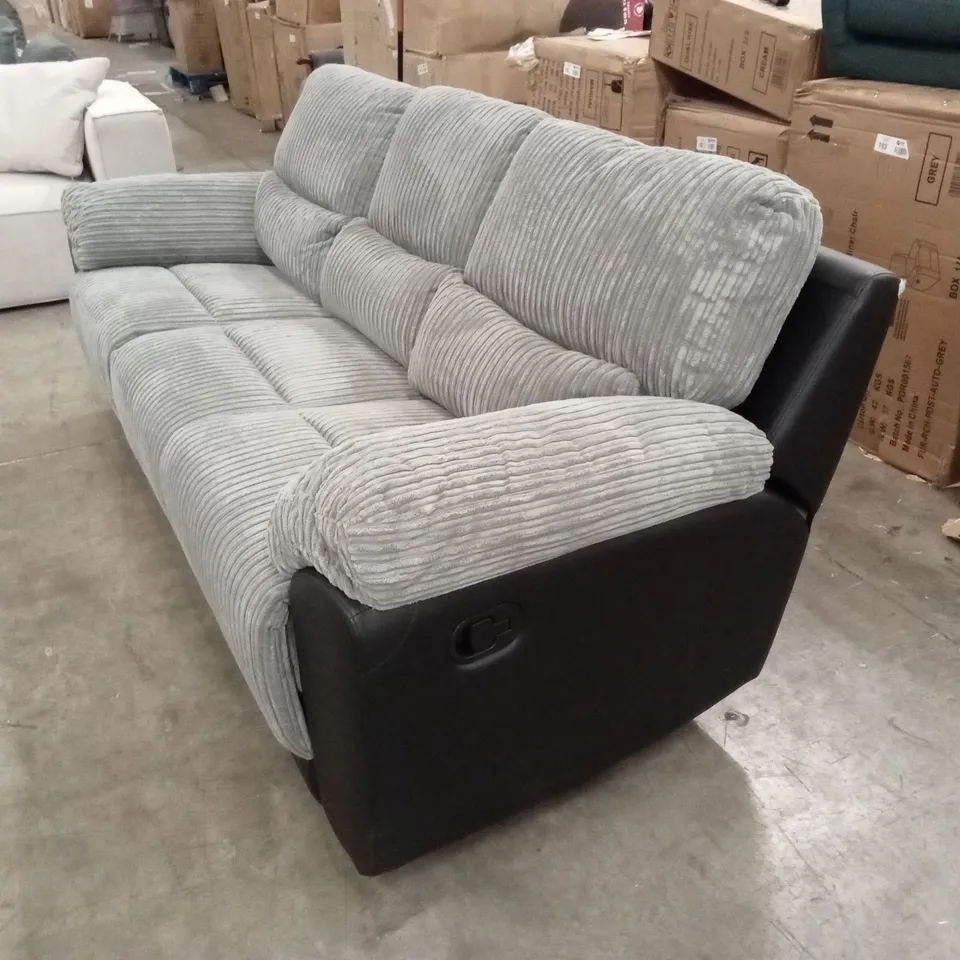 SANTORI 3 SEATER HIGH BACK RECLINER SOFA RRP £899