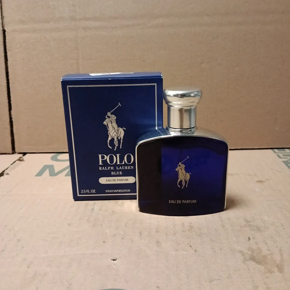 BOXED RALPH LAUREN POLO BLUE FOR MEN EAU DE PARFUM 75ML