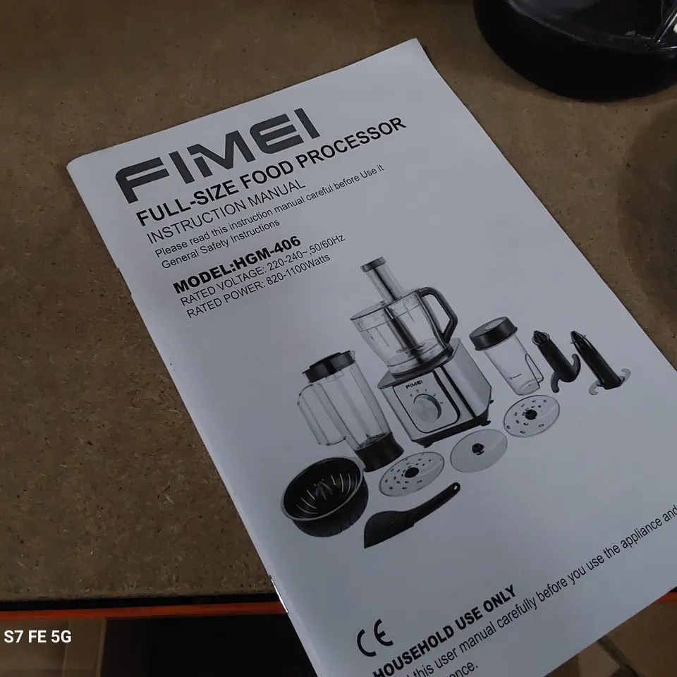 BOXED FIMEI FOOD PROCESSOR 