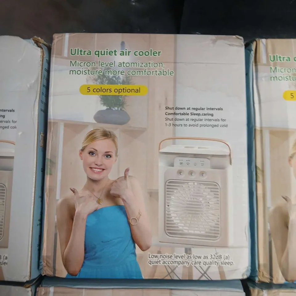 LOT OF 6 BOXED ULTRA QUIET AIR COOLERS