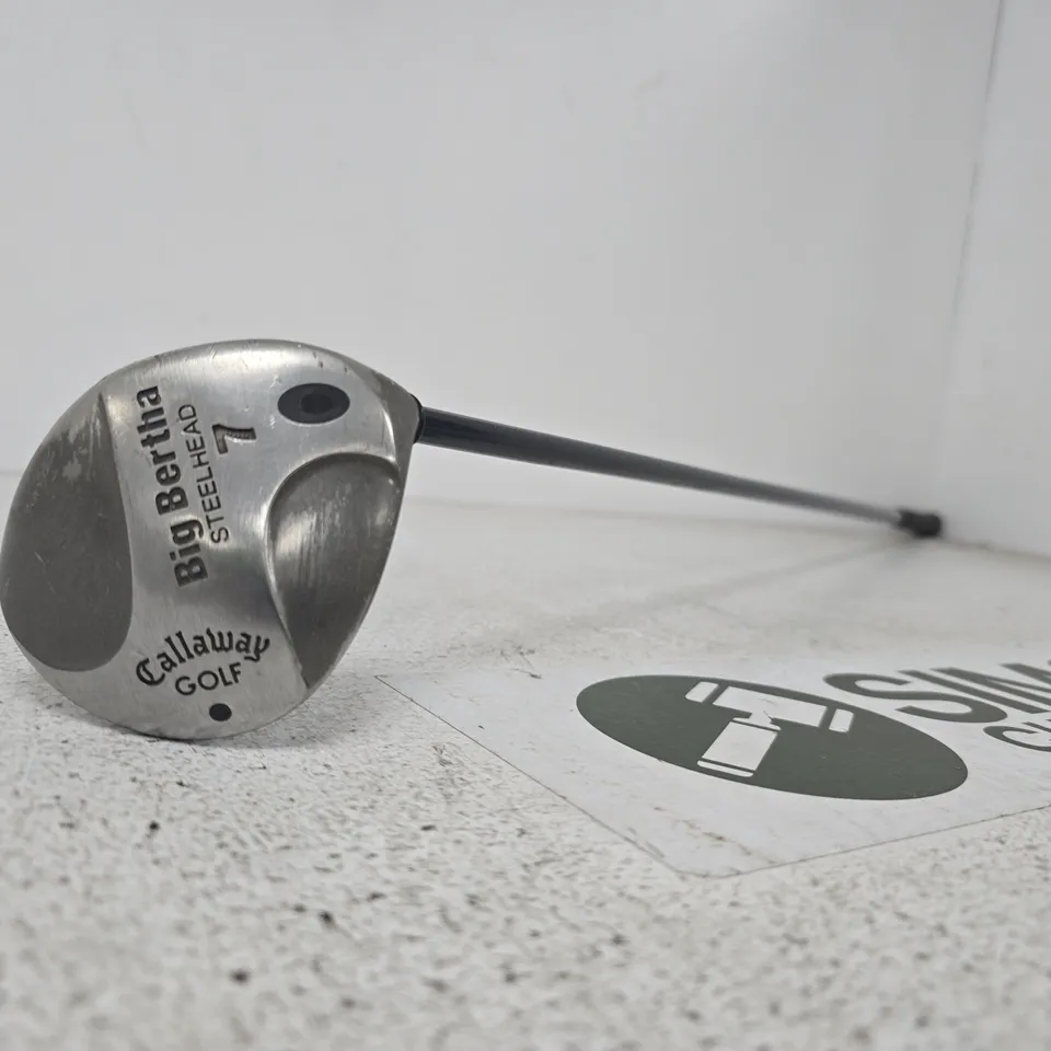 CALLAWAY BIG BERTHA 7 STEELHEAD DRIVER