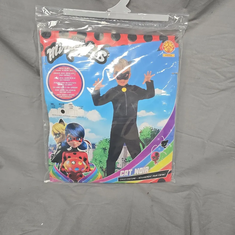 CAT NOIR CHILD COSTUME – SEALED PACK SIZE 5-6YRS