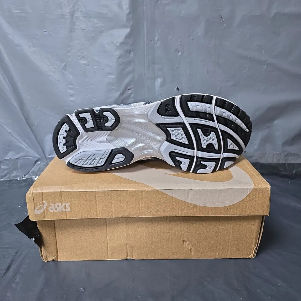 ASICS TRAINERS - GREY AND WHITE - SIZE 8