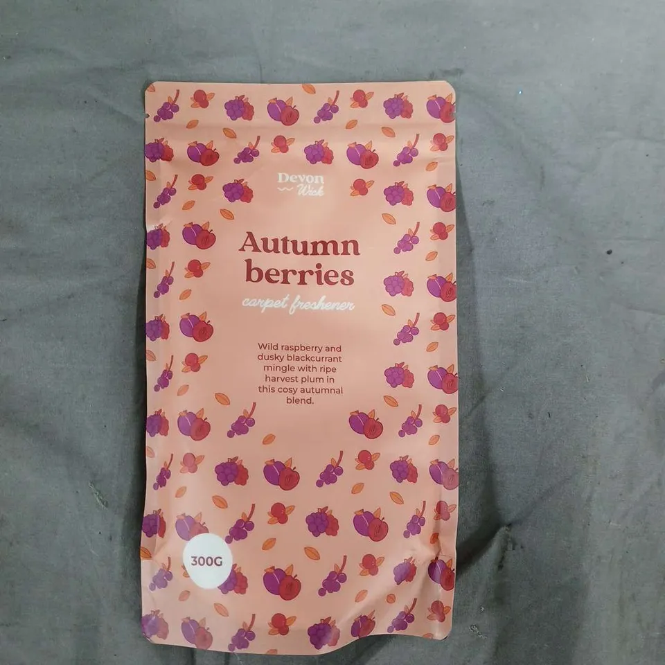 Devon Wild Autumn Berries Carpet Freshener 300g