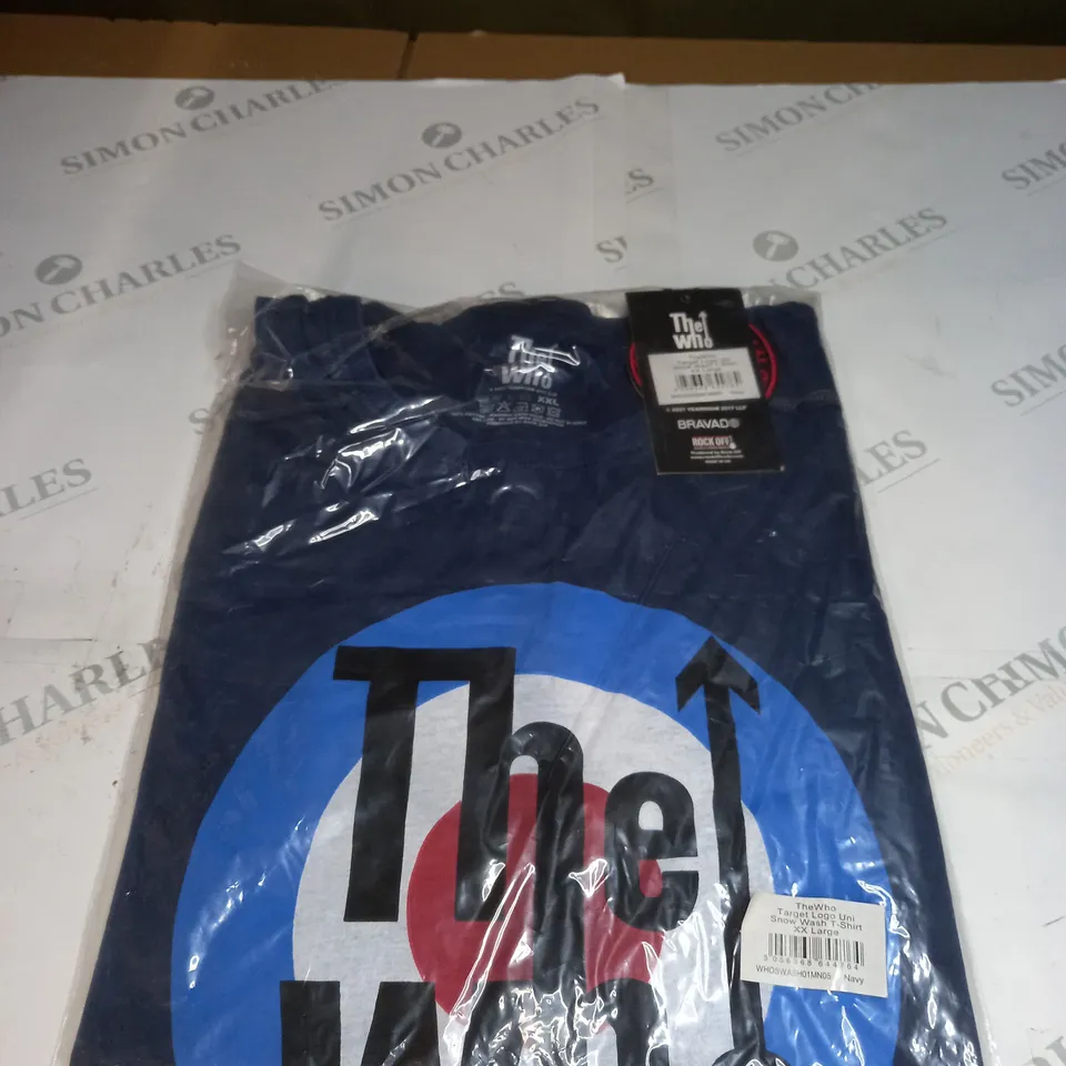 THE WHO BAND LOGO T-SHIRT SIZE XXL