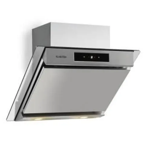 KLARSTEIN 60 CM LED TOUCH BALZAC STAINLESS STEEL/GLASS EXTRACTOR HOOD