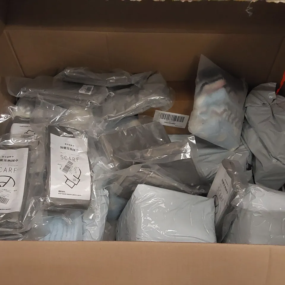 PALLET CONTAINING ASSORTED HOUSEHOLD PRODUCTS. INCLUDES WATER BOTTLES, CLOTHES, STICKERS, MEMORABILIA ETC