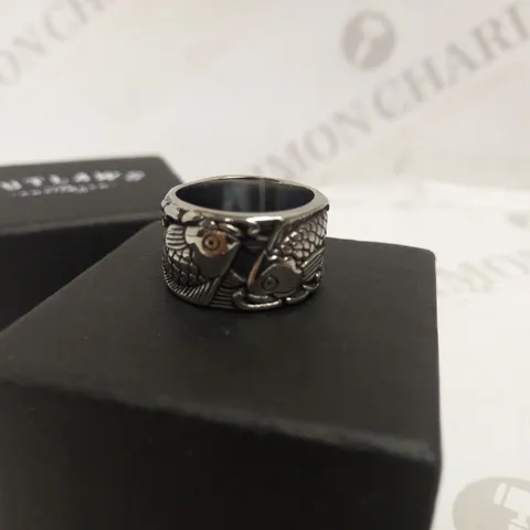 OUTLAWS AMSTERDAM FISH DESIGN RING