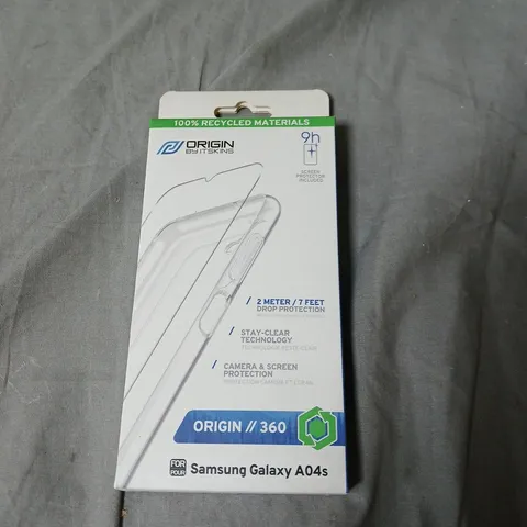 BOX OF APPROXIMATELY 50 ORIGIN 360 SCREEN PROTECTOR FOR SAMSUNG GALAXY A04S