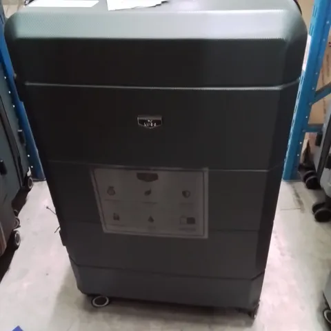 LUGG TRAVEL SUITCASE DARK GREEN