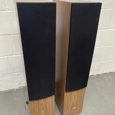 BOXED PAIR OF DALI RUBICON 6 FLOORSTANDING SPEAKERS, WALNUT (2 BOXES)