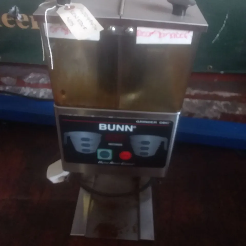 BUNN DIGITAL BREWER CONTROL GRINDER LPG0049474