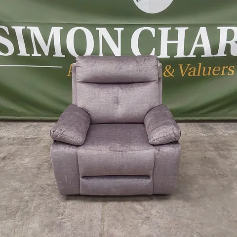IVANA FABRIC POWER RECLINER ARMCHAIR WITH USB CHARGING AND STORAGE
