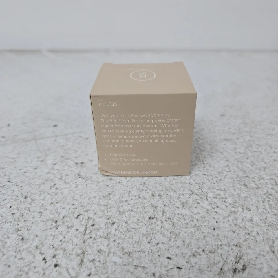 THE HEAD PLAN FOCUS TIMER – DESK TIMER (BOXED)