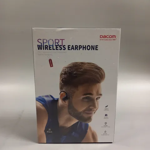 BOXED SEALED DACOM SPORT WIRELESS EARPHONES
