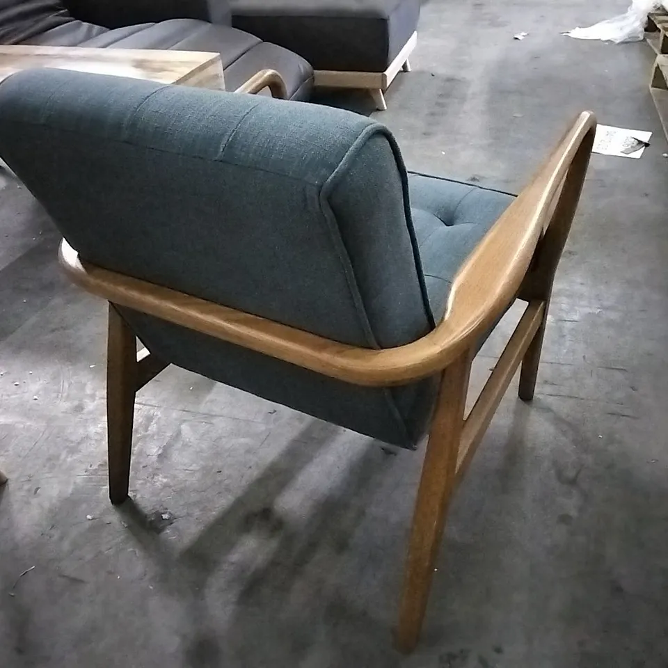 CASTLEWOOD ARMCHAIR UPHOLSTERED IN DARK GREY