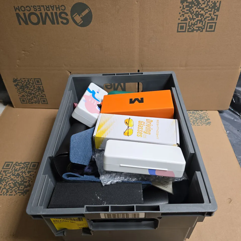 APPROXIMATELY 20 ASSORTED GLASSES/CASES OF VARIOUS STYLES AND BRANDS