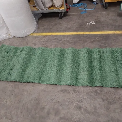 KAYDENCE SAGE GREEN RUG // 67 X 220CM