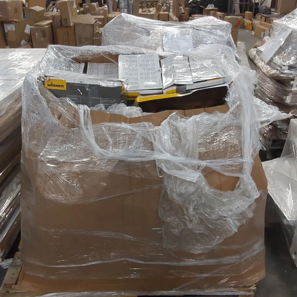 PALLET OF ASSORTED UNCHECKED ELECTRICAL GOODS 