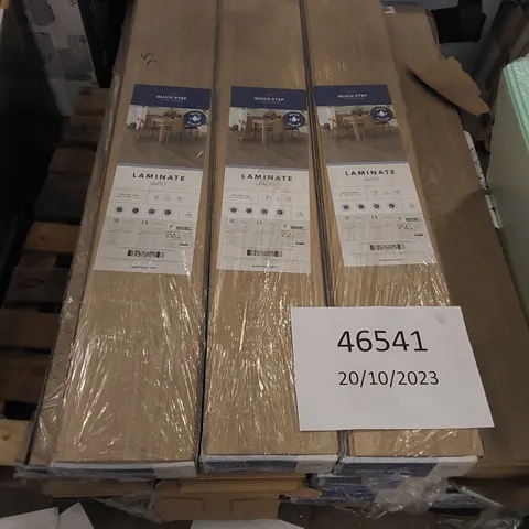 PALLET OF APPROXIMATELY 11 PACKS OF QUICK STEP LAMINATE SALTO FLOORING