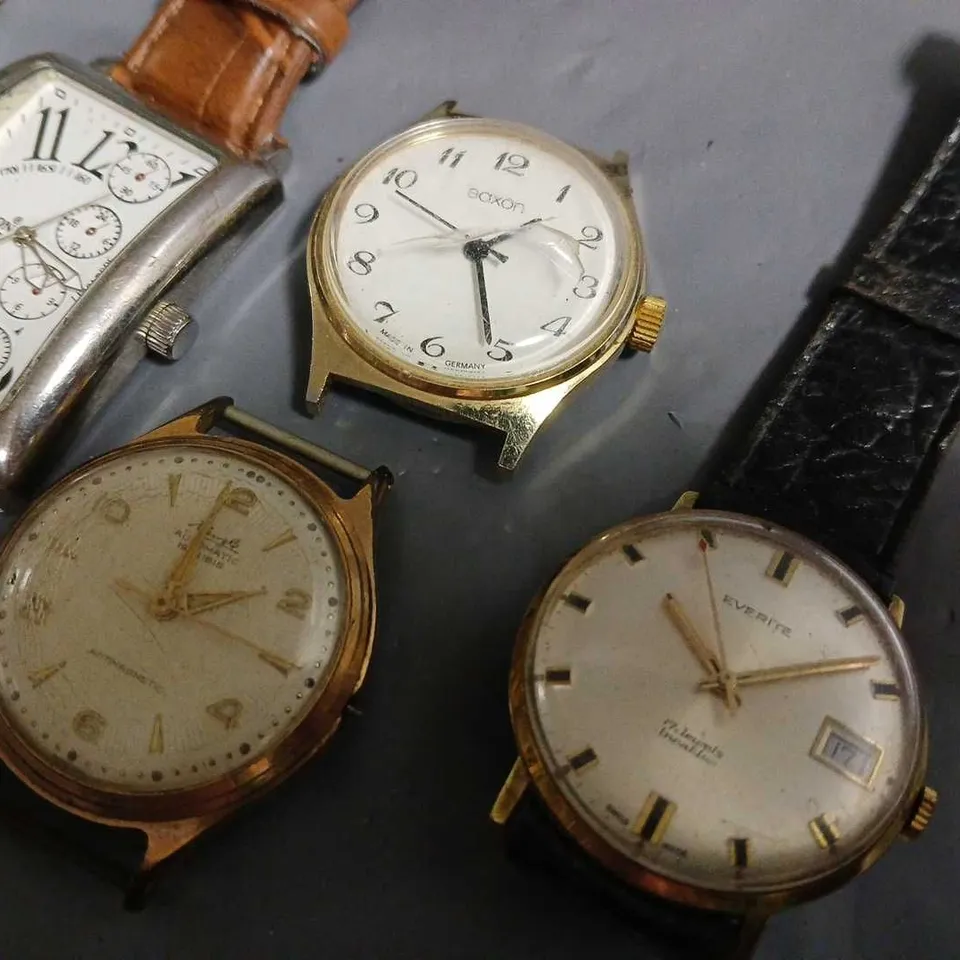 LOT OF 5 ASSORTED WATCHES TO INCLUDE SAXON, SEKONDA AND CITIZEN