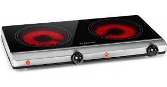 Lot 5426: BOXED KLARSTEIN 18CM PORTABLE ELECTRIC INDUCTION COOKER STOVE ...