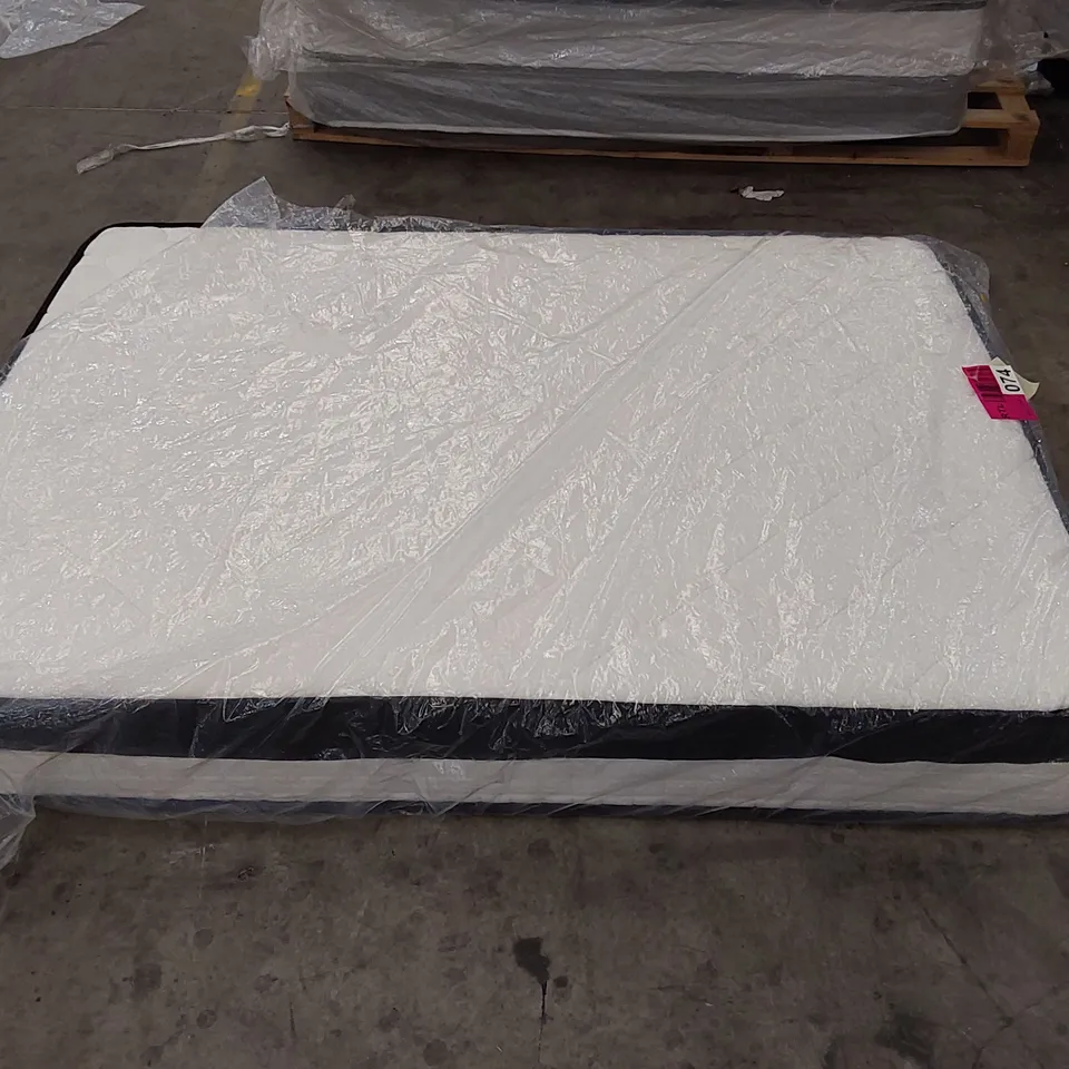 QUALITY BAGGED 4'6 DOUBLE POCKET SPRUNG MATTRESS 