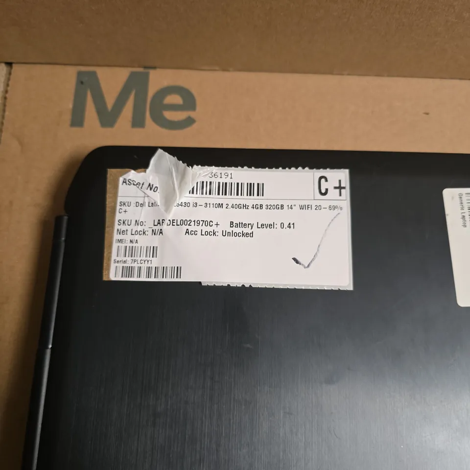 DELL LAPTOP 14-INCH – BLACK  - MODEL E5430