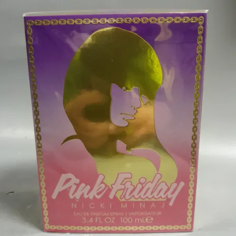 BOXED SEALED NICKI MINAJ PINK FRIDAY EAU DE PARFUM - 100ML