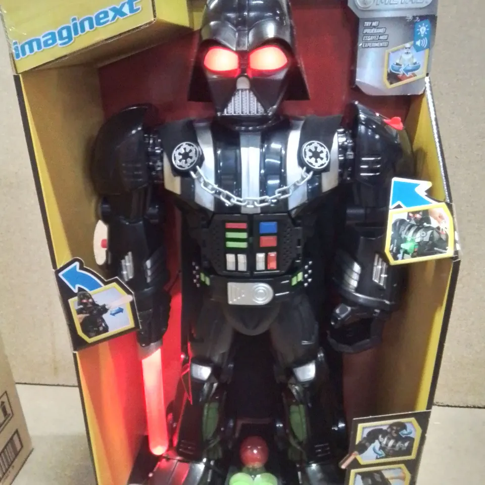 BOXED IMAGINEX STAR WARS DARTH VADER BOT