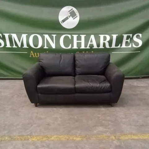 SHAY ITALIAN LEATHER 2 SEATER SOFA