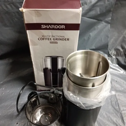 BOXED SHARDOR MULTIFUNCTIONAL COFFEE GRINDER 
