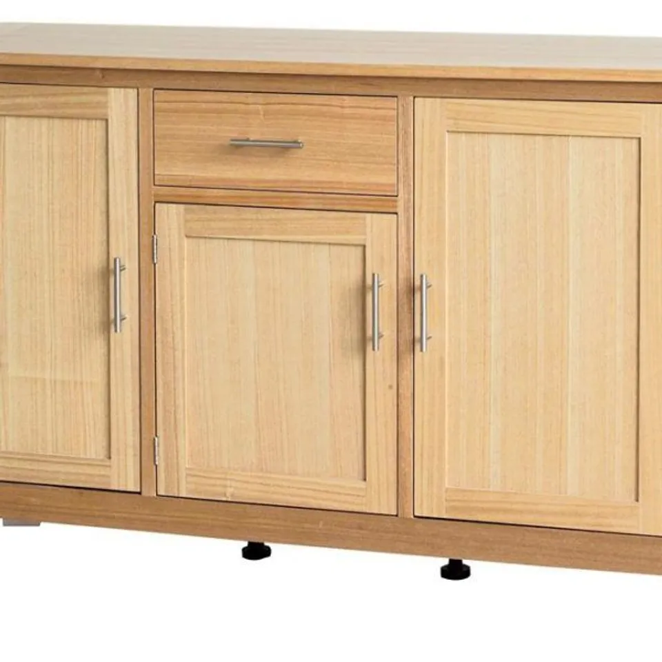 BRAND NEW BOXED OAKRIDGE SIDEBOARD - ASH VENEER (1 BOX)