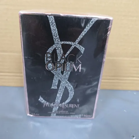 BOXED AND SEALED YVES SAINT LAURENT BLACK OPIUM EAU DE PARFUM 90ML 