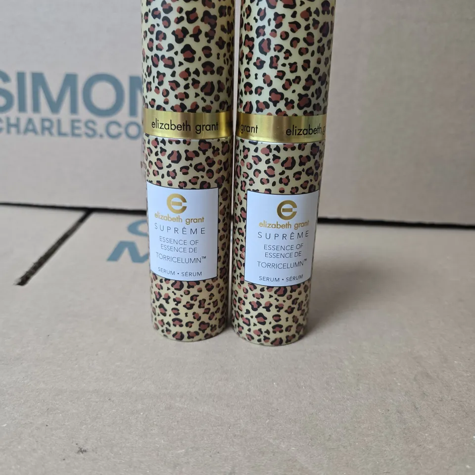ELIZABETH GRANT SUPREME ESSENCE OF TORRICELLUM SERUM – LEOPARD PRINT PACKAGING (2 X TUBES)