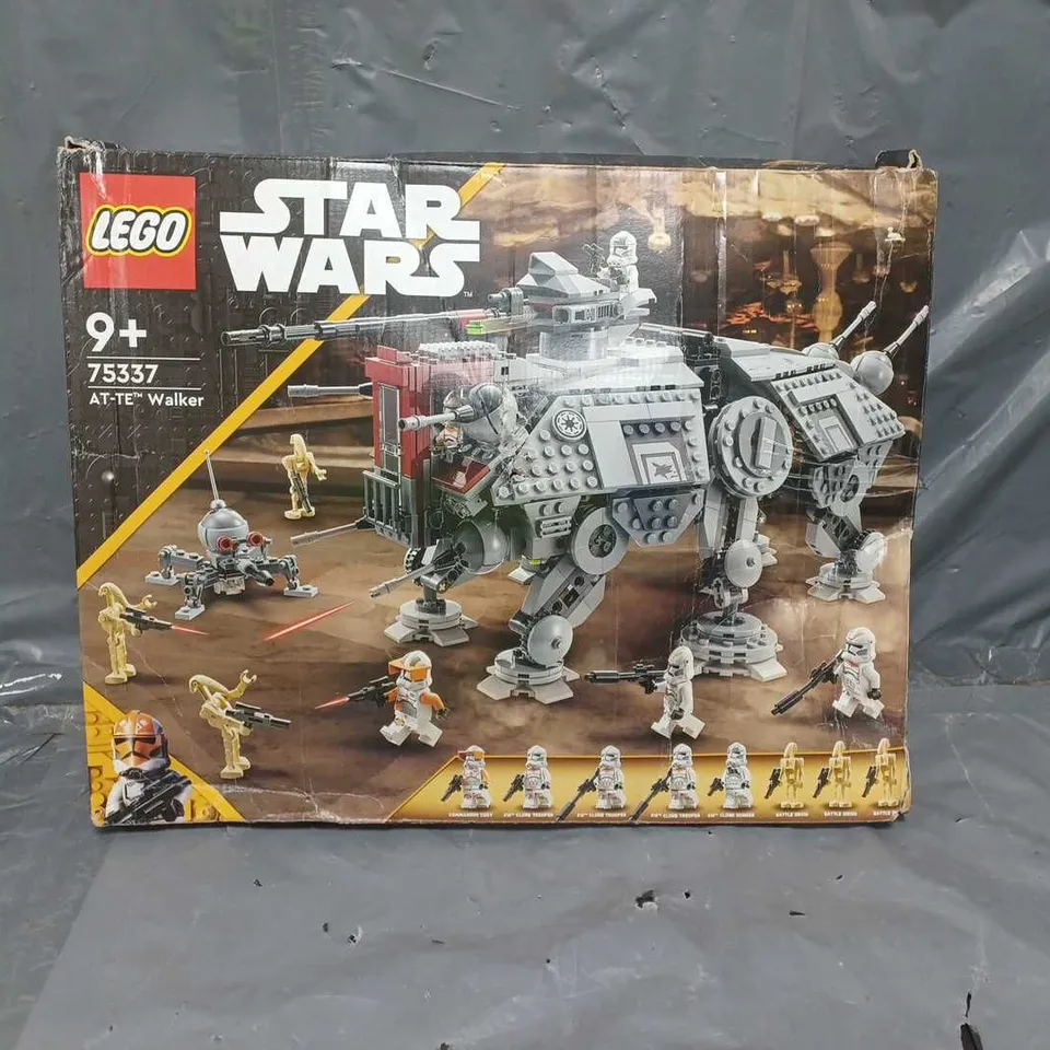 BOXED LEGO STAR WARS 75337 AT-TE WALKER  RRP £124.99