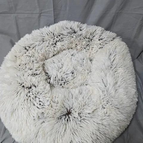 COZEE HOME ROUND FLUFFY PET BED WITH ODOUROLOGY