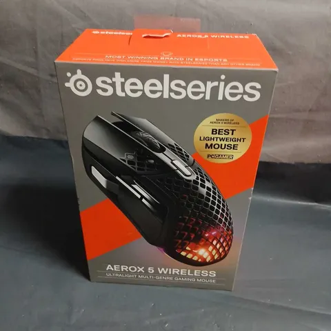 STEELSERIES AEROX 5 WIRELESS GAMING MOUSE – BOXED