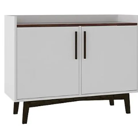 BRAND NEW BOXED OUT & OUT NOVA WHITE SIDEBOARD - 90CM